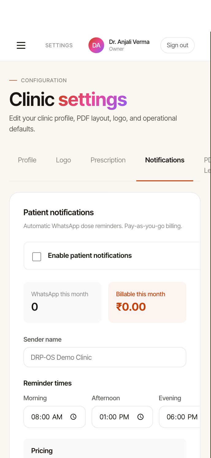 Mobile view of customer list with revenue summary